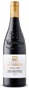 14 Vacqueyras Cuvee Prelude Aop (Dom De La Verde) 2014